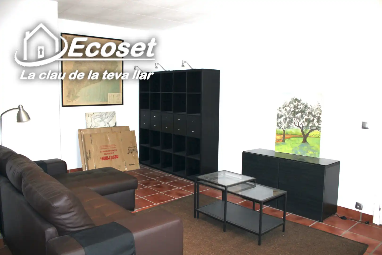 Sala d'estar de Casa o xalet en venda en Cervelló amb Calefacció, Jardí privat i Terrassa