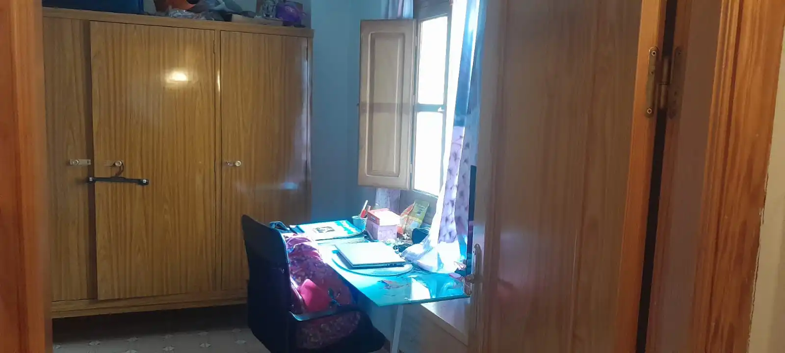 Schlafzimmer von Einfamilien-Reihenhaus zum Verkauf in Lúcar mit Möbliert