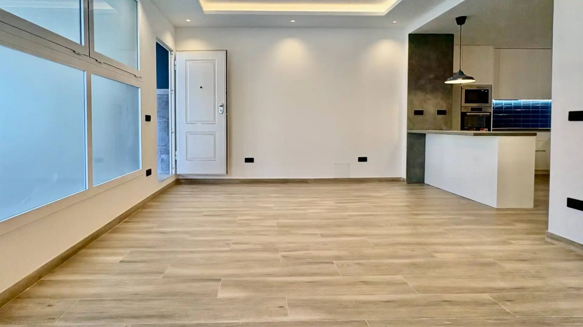 Wohnzimmer von Wohnung zur Miete in Aldaia mit Klimaanlage, Heizung und Parkett