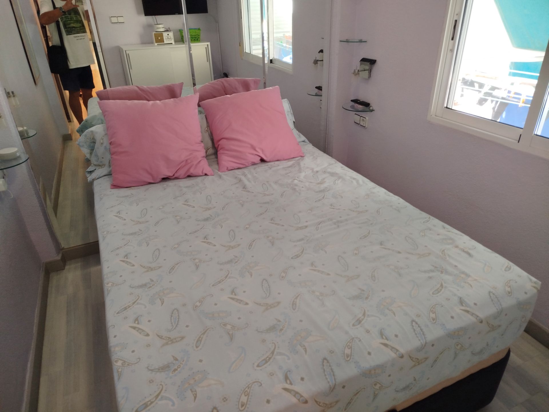 Bedroom of Flat for sale in Alicante / Alacant  with Air Conditioner and Furnished