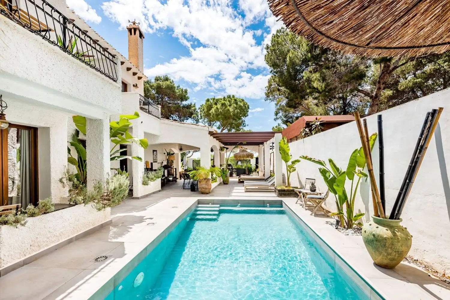 Piscina de Casa adosada en venta en Orihuela con Jardín privado, Terraza y Trastero