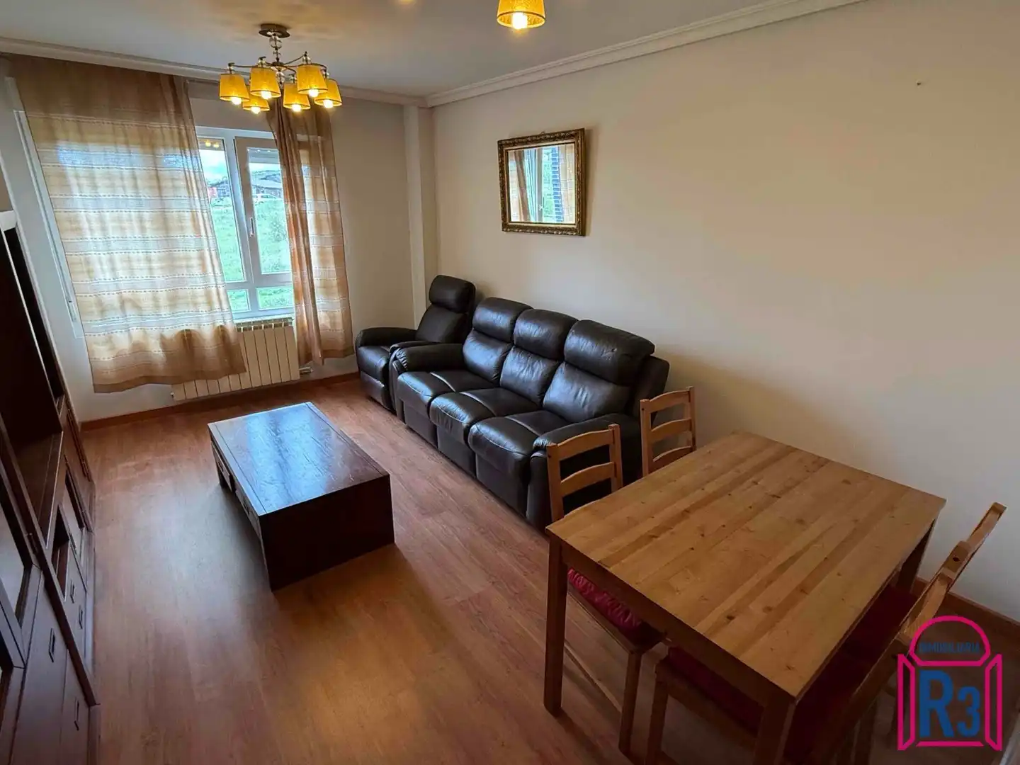Living room of Apartments for rent in León Capital   with Heating, Terrace and Furnished