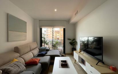 Living room of Flat for sale in  Barcelona Capital