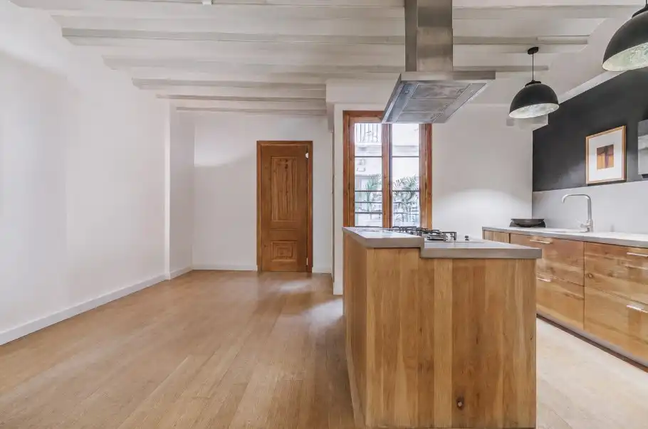 Cocina de Piso en venta en Barcelona con Aire acondicionado, Parquet y Horno