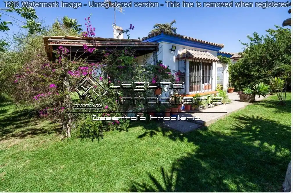 Jardín de Casa o chalet en venta en Chiclana de la Frontera con Aire acondicionado, Jardín privado y Piscina