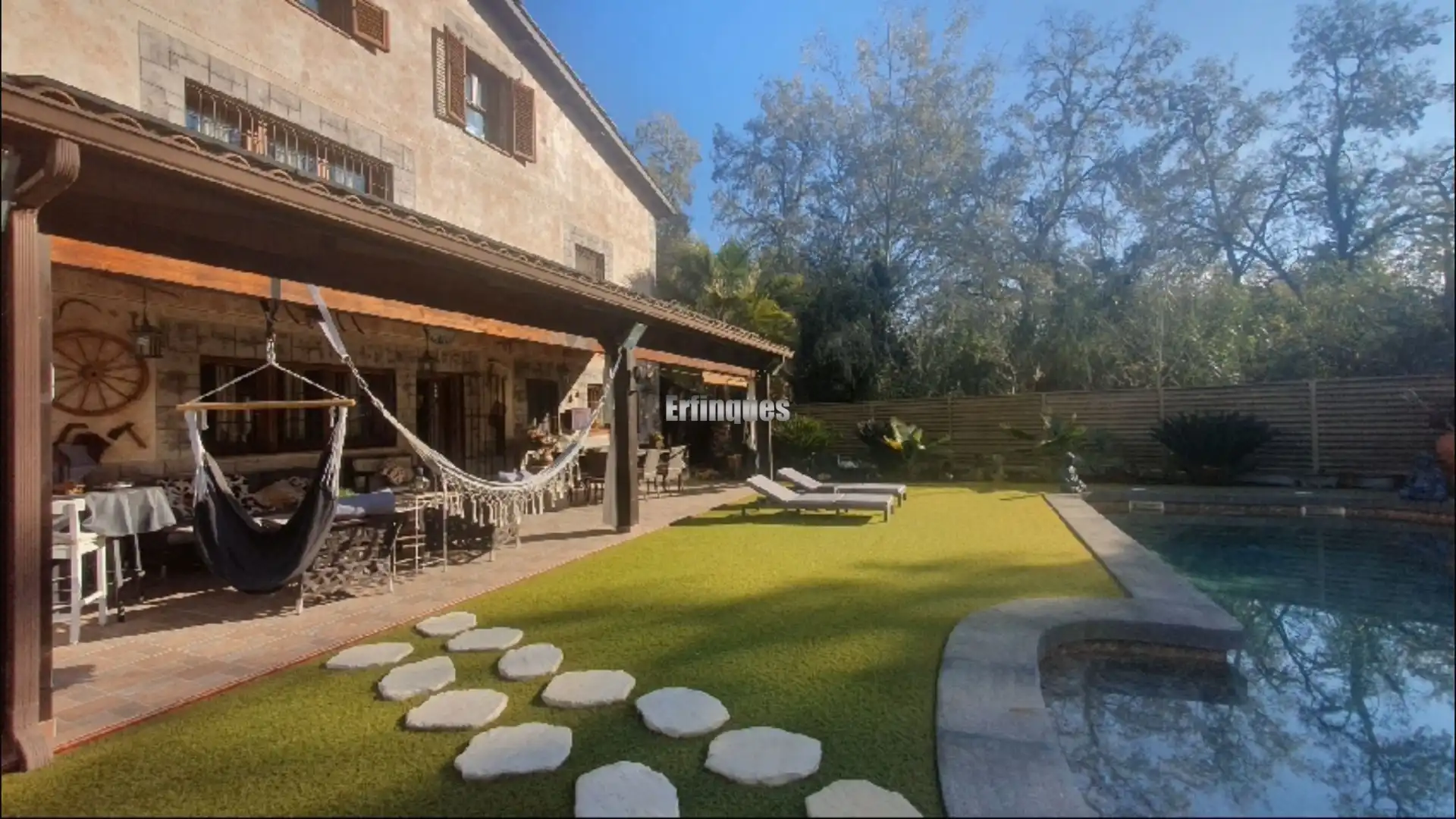Garten von Haus oder Chalet zum Verkauf in Rubí mit Klimaanlage, Heizung und Privatgarten
