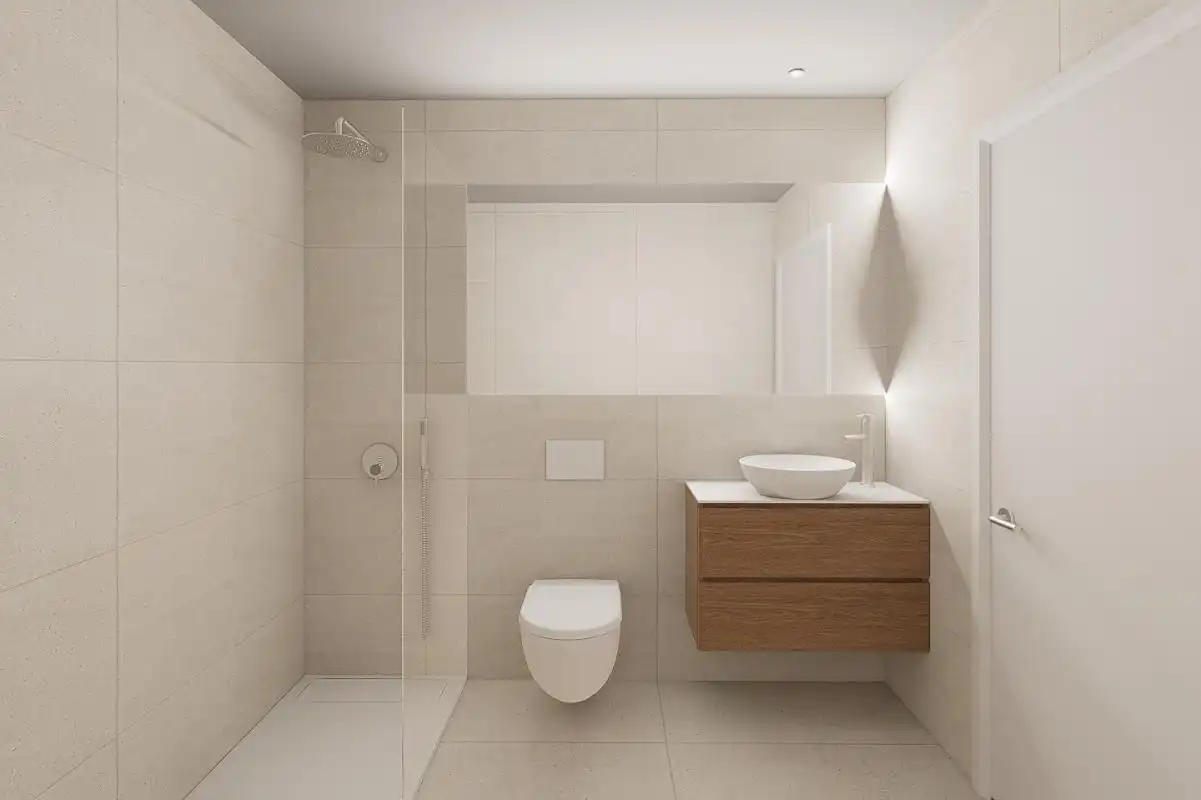 Bathroom of Ground floor for sale in Godella  with Air Conditioner, Heating and Terrace