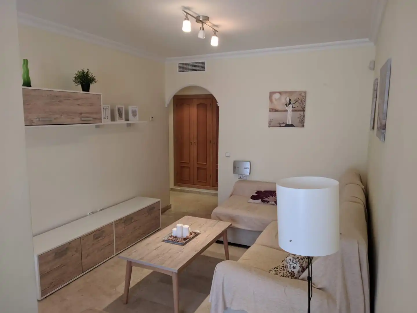 Sala de estar de Piso en venta en Alhaurín El Grande con Aire acondicionado, Calefacción y Trastero