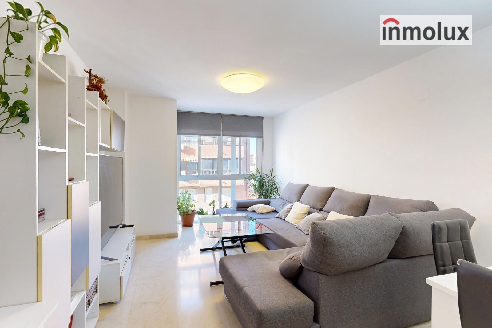 Sala d'estar de Pis en venda en Alicante / Alacant amb Aire condicionat i Calefacció