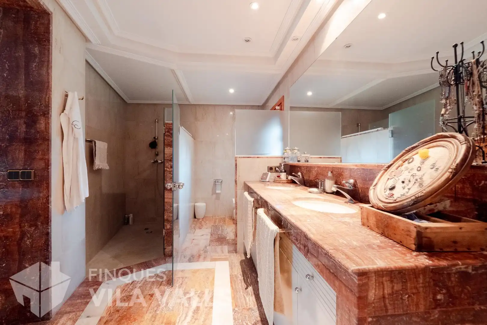 Baño de Casa o chalet en venta en Caldes de Montbui con Aire acondicionado, Jardín privado y Terraza