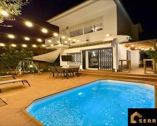 Swimming pool of House or chalet for sale in Pineda de Mar  with Heating, Terrace and Storage room