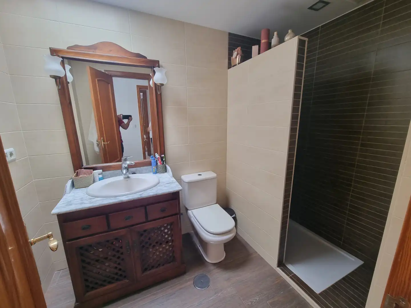Bathroom of Detached homes for sale in Roquetas de Mar  with Air Conditioner, Heating and Terrace