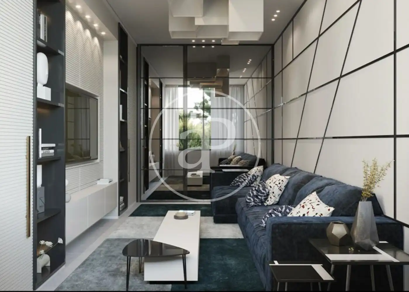 Sala de estar de Casa o chalet en venta en Madrid con Aire acondicionado, Calefacción y Jardín privado
