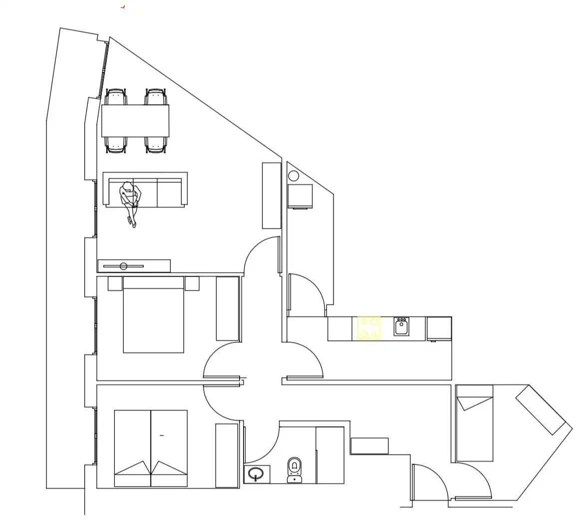 Flat with balcony for sale in Carrer Josep Tarradellas, imagen 14