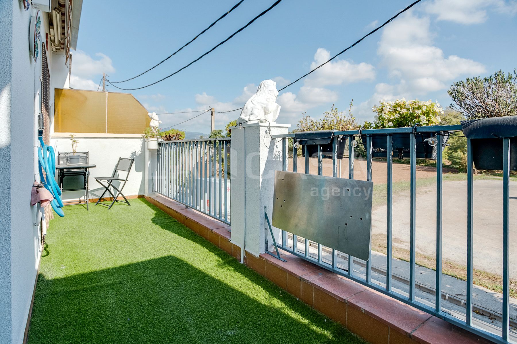 Terrace of Single-family semi-detached for sale in Lliçà d'Amunt  with Air Conditioner, Heating and Terrace