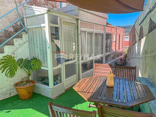 Terrace of Single-family semi-detached for sale in Cangas   with Heating, Private garden and Storage room