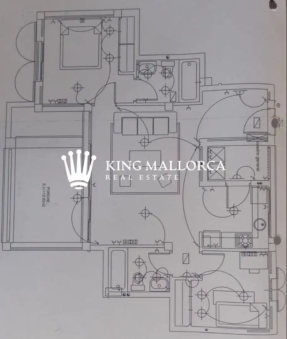Habitación de Apartamento de alquiler en Calvià con Aire acondicionado, Calefacción y Terraza