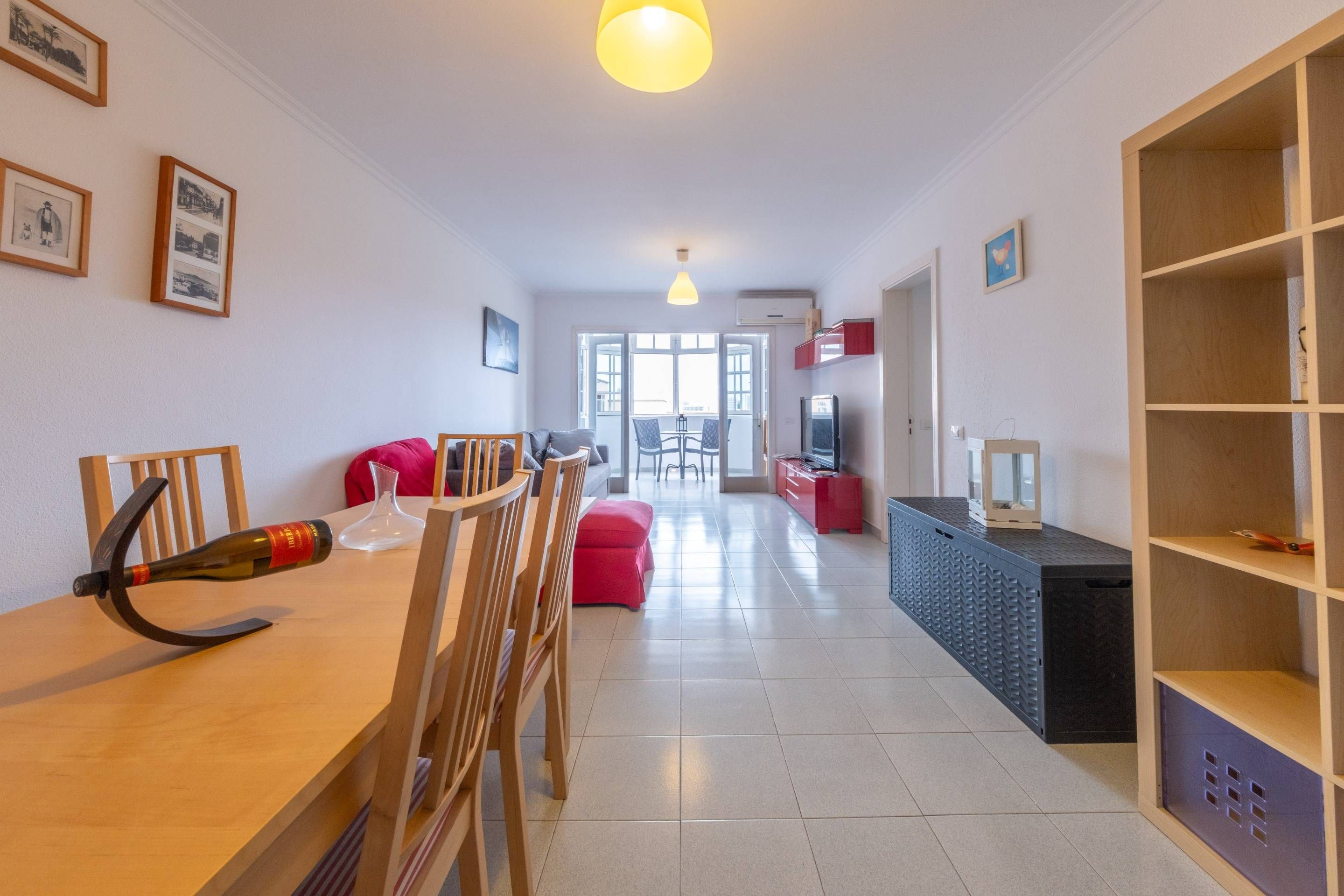 Dining room of Flat for sale in San Bartolomé de Tirajana  with Air Conditioner and Alarm