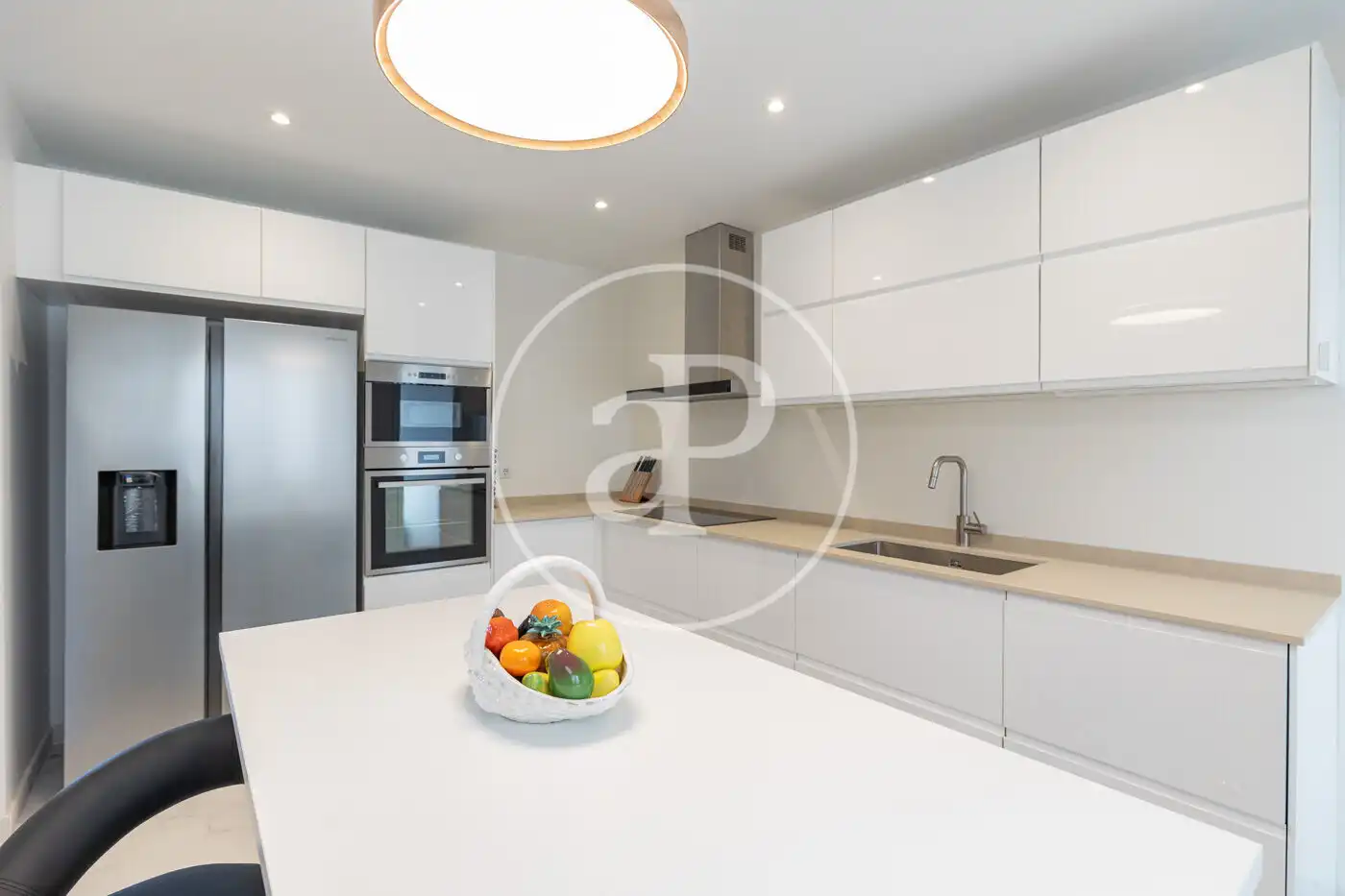 Kitchen of Flat for sale in Barcelona  with Air Conditioner, Heating and Furnished