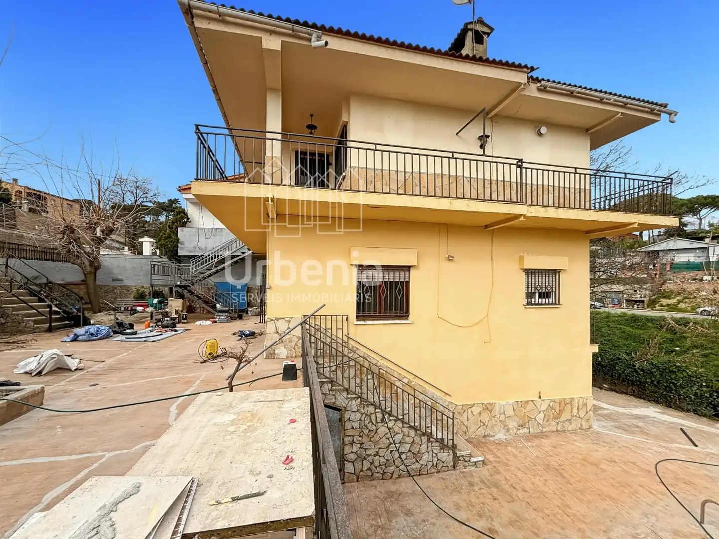 Vista exterior de Casa o xalet en venda en Maçanet de la Selva amb Calefacció i Piscina