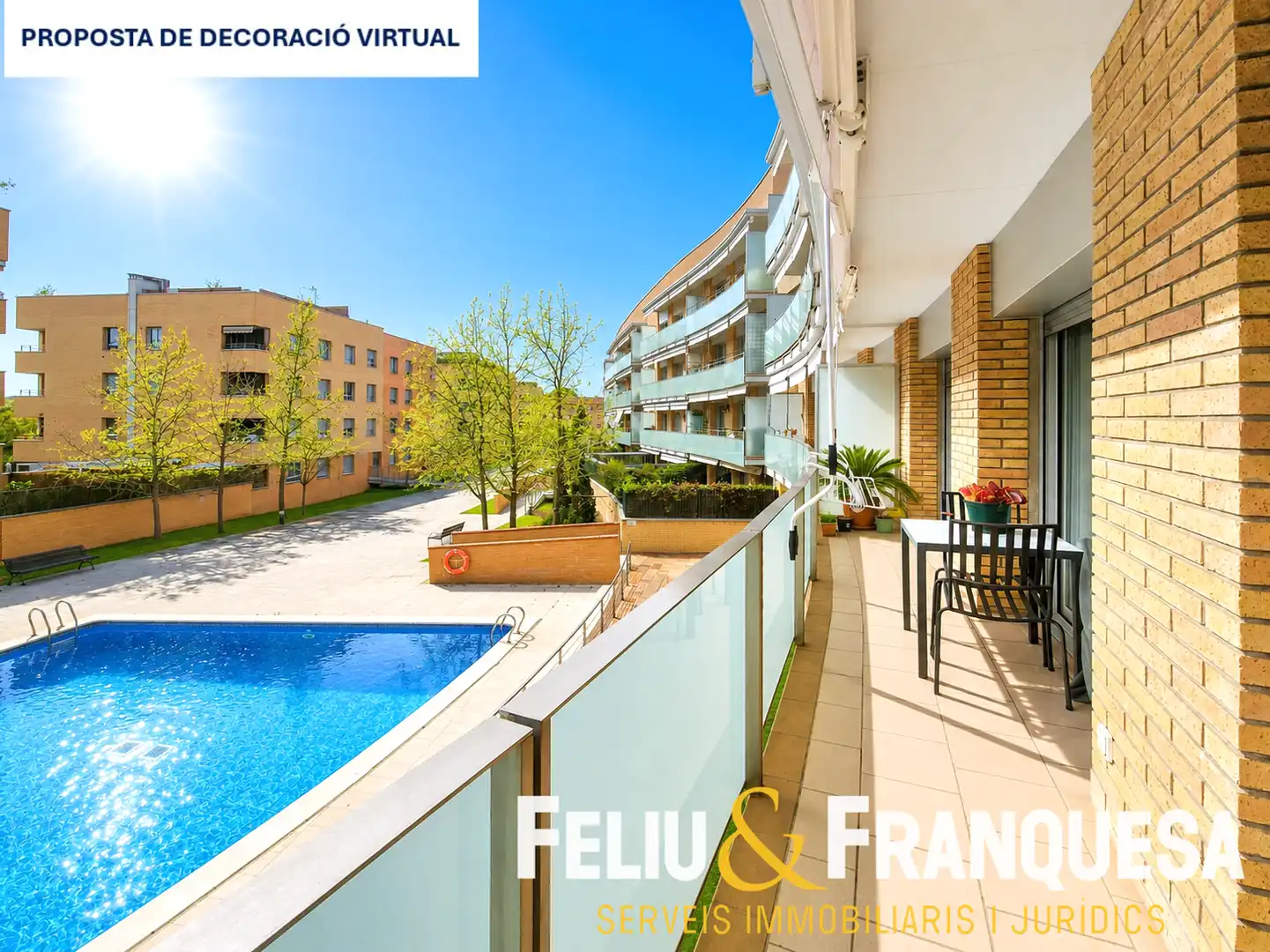 Exterior view of Flat for sale in Sant Cugat del Vallès  with Heating, Terrace and Storage room