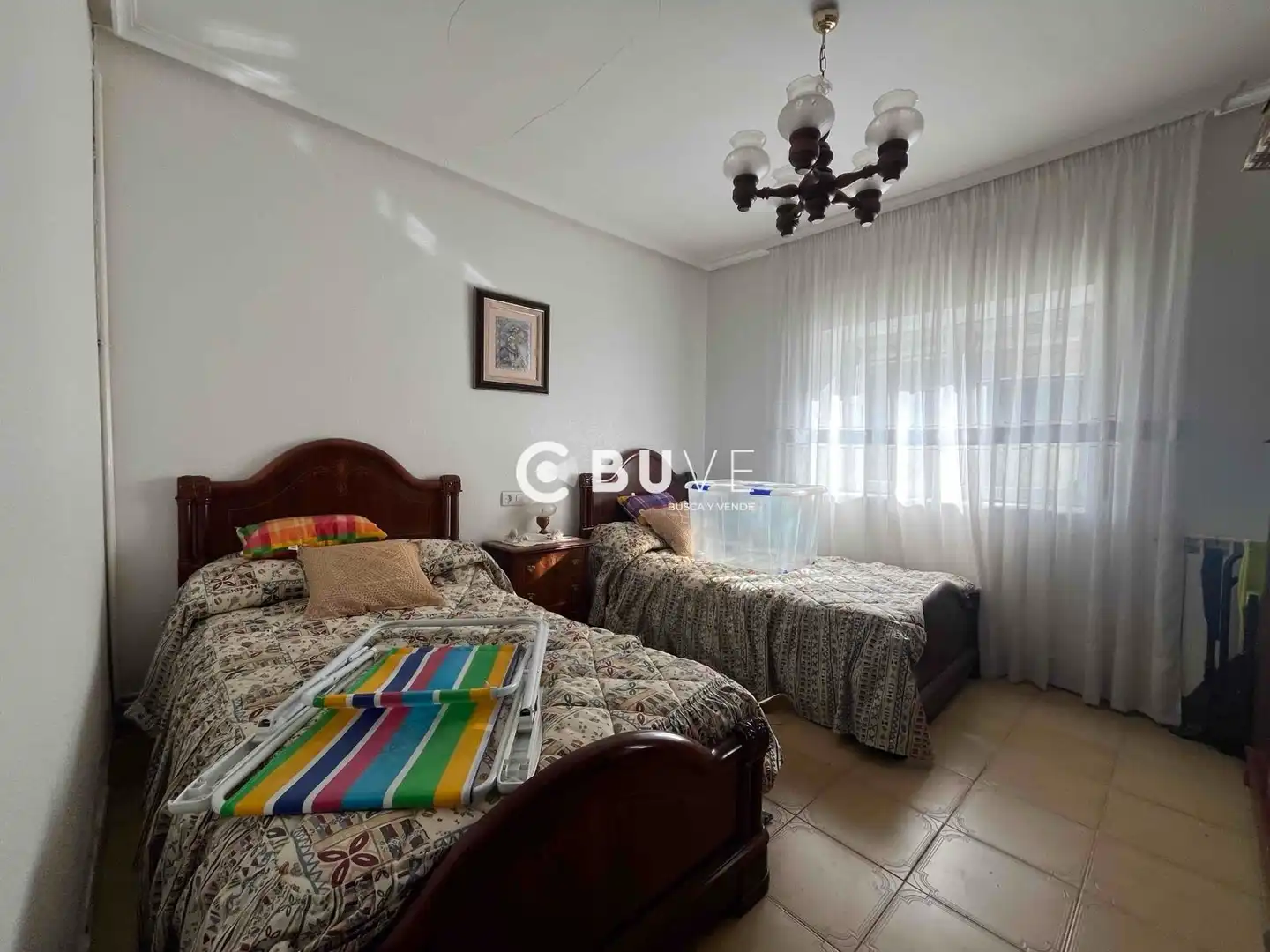 Dormitori de Casa o xalet en venda en Quintana y Congosto amb Calefacció, Terrassa i Traster