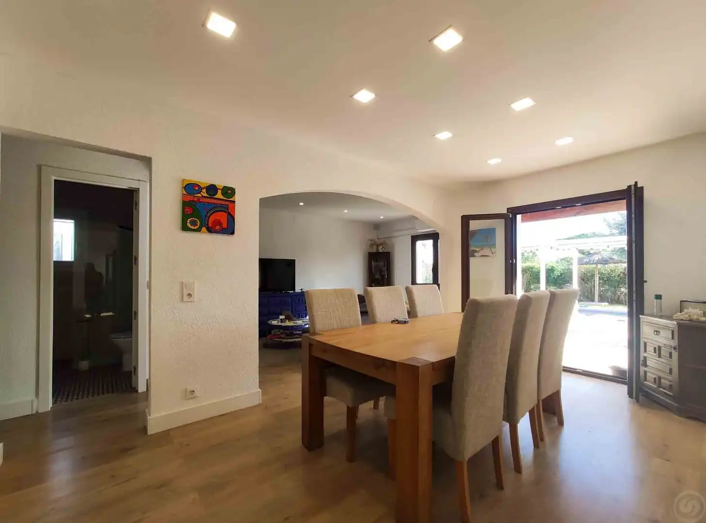 Comedor de Casa adosada en venta en Empuriabrava con Terraza, Trastero y Piscina