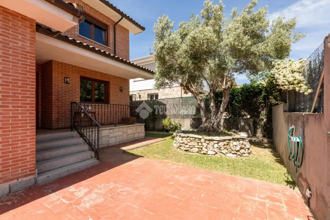 Jardín de Casa o chalet en venta en Hoyo de Manzanares con Calefacción