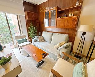 Living room of Flat to rent in  Madrid Capital  with Balcony