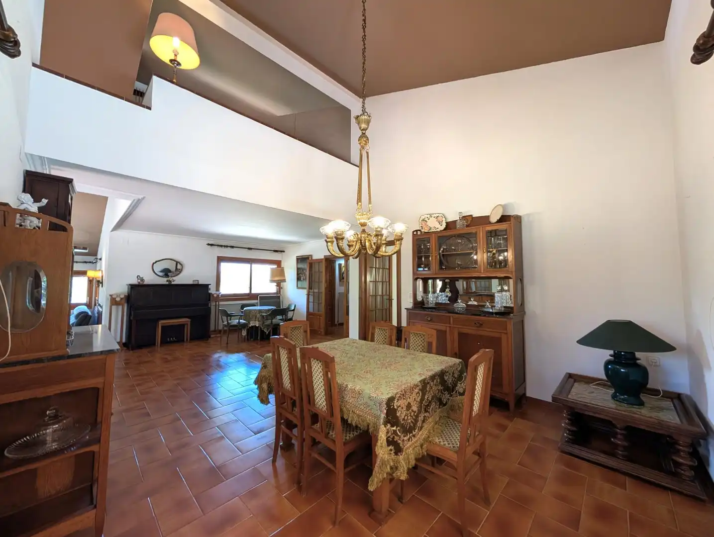 Menjador de Casa o xalet en venda en Alcoy / Alcoi amb Calefacció, Jardí privat i Terrassa