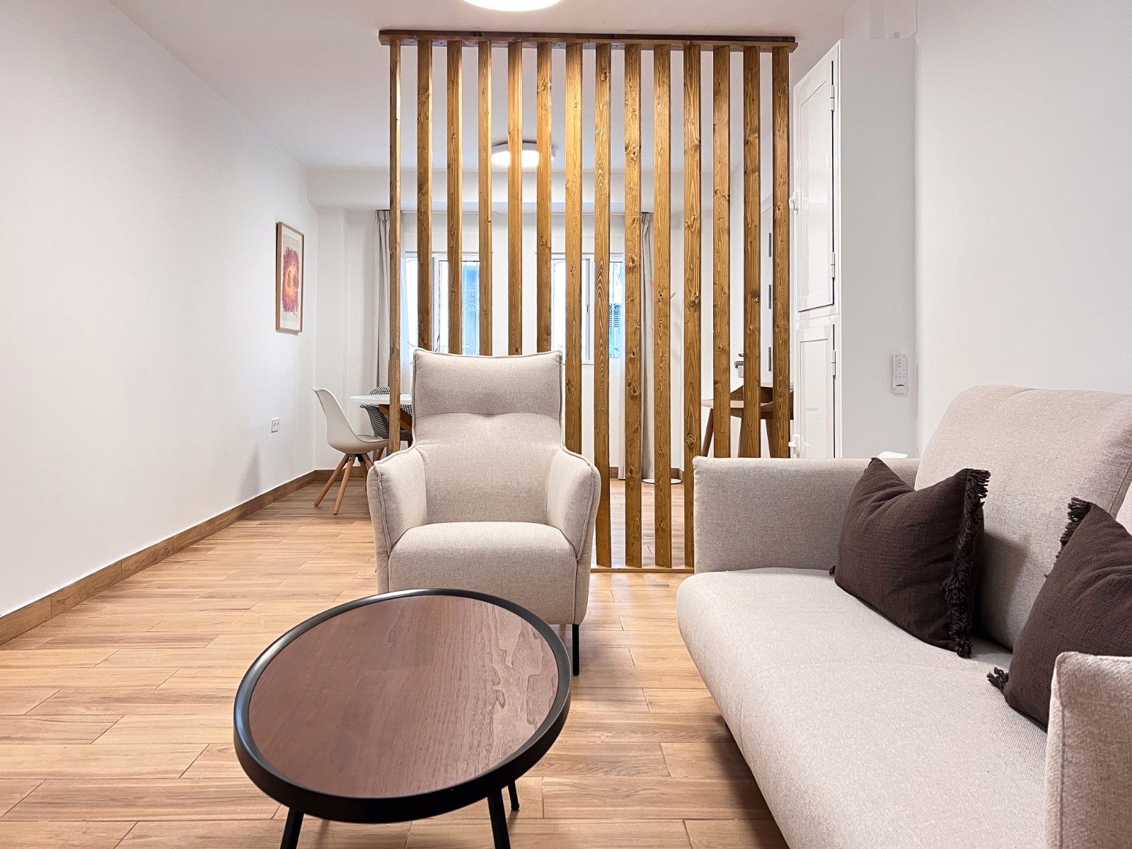 Living room of Planta baja for sale in Alicante / Alacant  with Heating, Storage room and Furnished