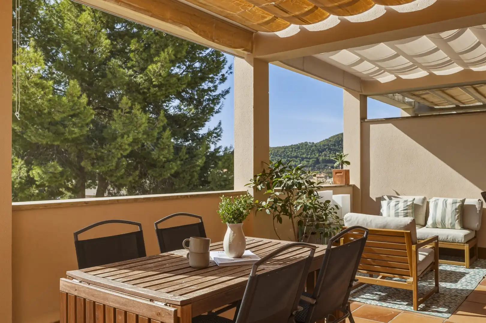 Terraza de Apartamento en venta en Andratx con Aire acondicionado, Terraza y Piscina