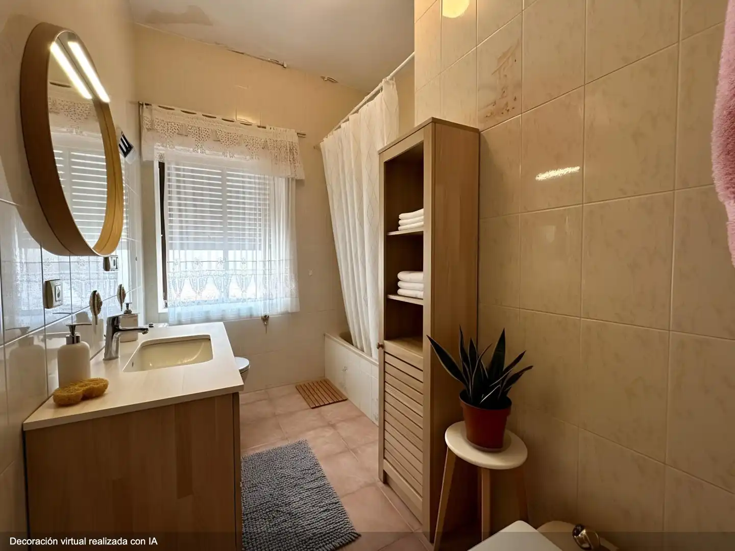 Baño de Casa o chalet en venta en Madroñera con Aire acondicionado, Calefacción y Jardín privado