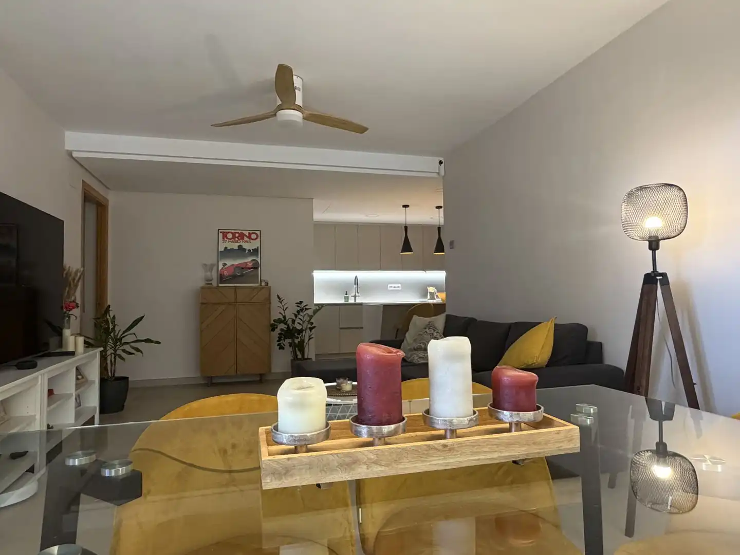 Living room of Flat for sale in Tarragona  with Air Conditioner, Heating and Balcony
