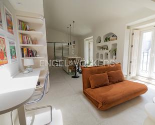 Living room of Apartment to rent in  Madrid Capital  with Air Conditioner and Balcony