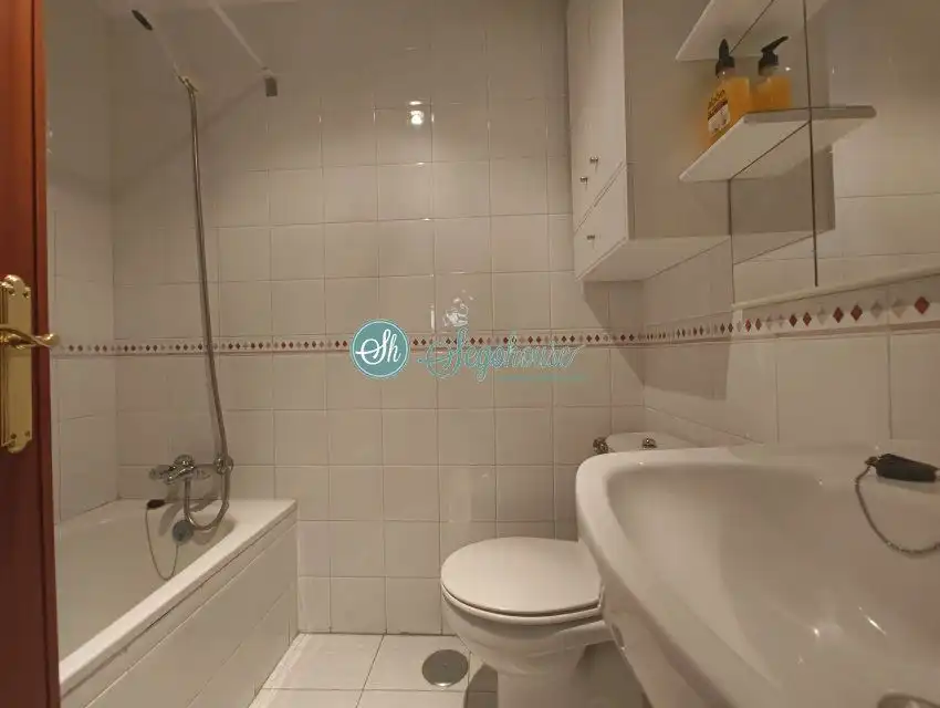 Bathroom of Flat for rent in Segovia  with Heating, Parquet flooring and Terrace