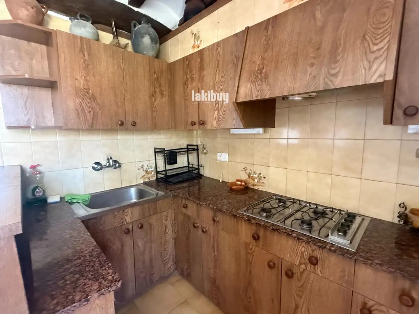 Cocina de Casa o chalet en venta en Vilanova de Meià con Jardín privado, Terraza y Trastero