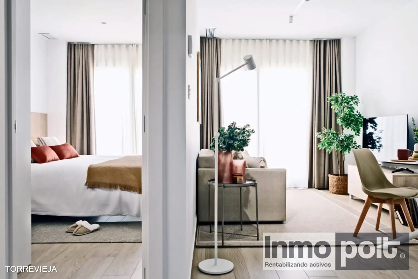 Habitación de Piso de alquiler en Torrevieja con Aire acondicionado, Calefacción y Amueblado