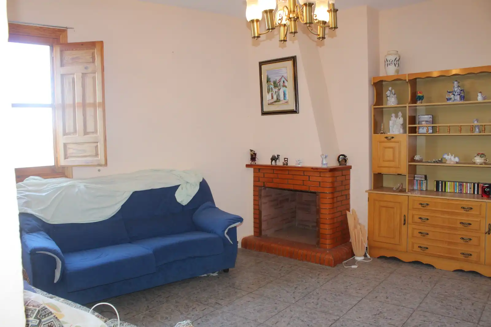 Sala de estar de Casa o chalet en venta en Nevada con Terraza, Trastero y Amueblado