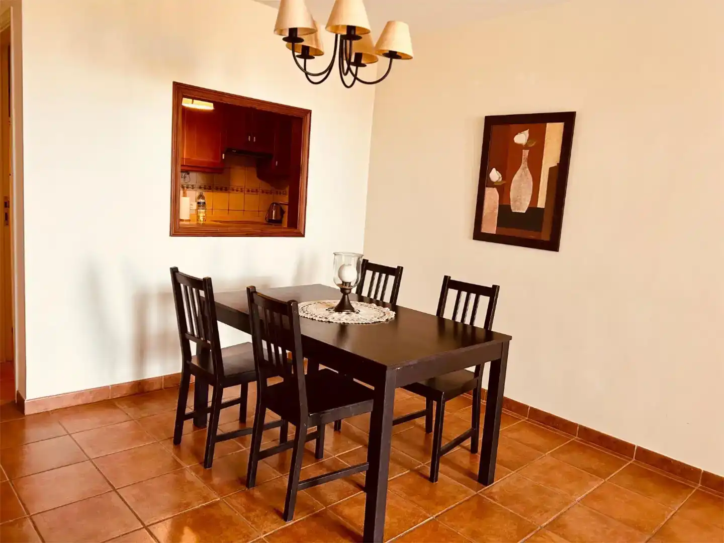 Esszimmer von Wohnung zur Miete in Santa Úrsula mit Schwimmbad, Möbliert und Balkon