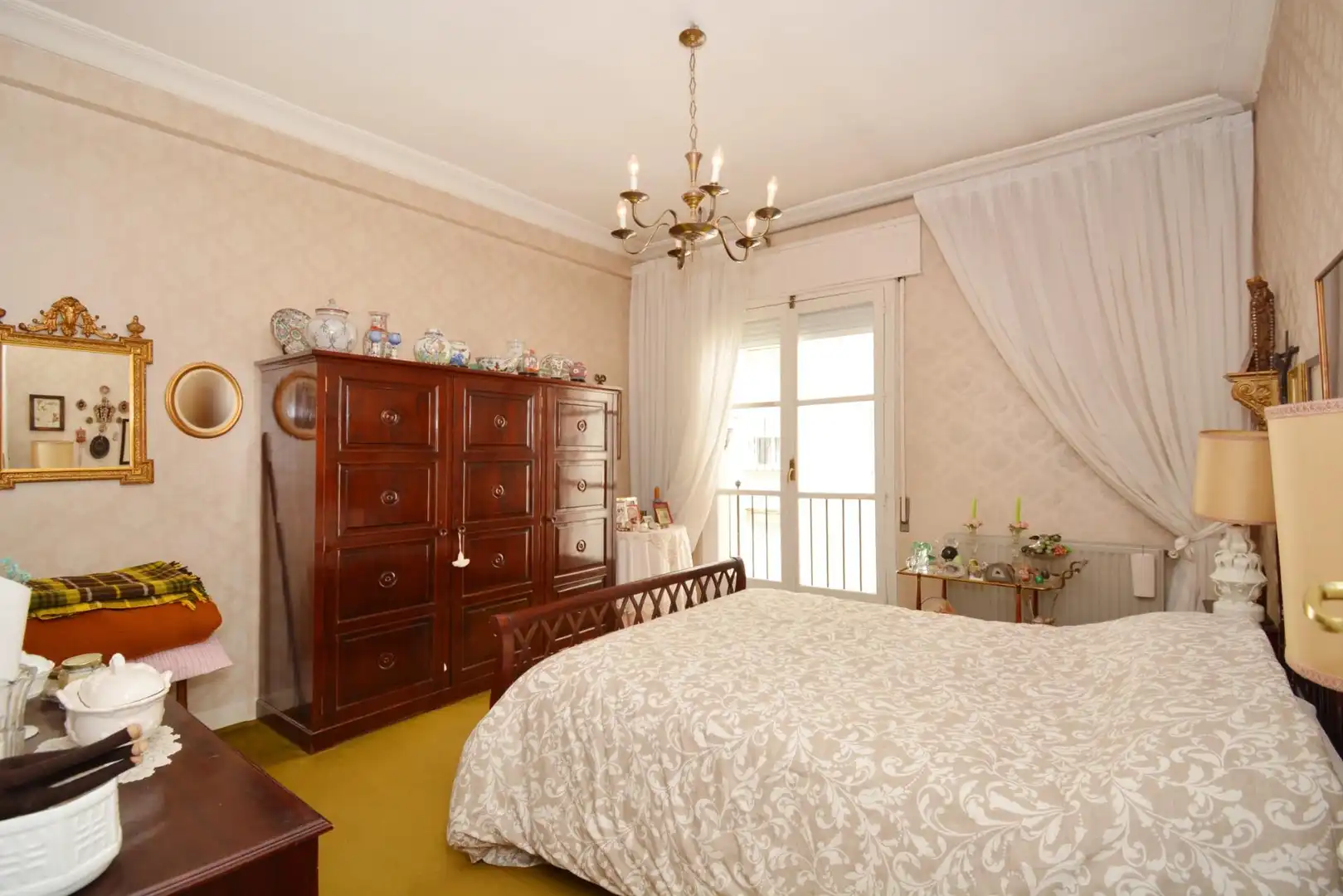 Schlafzimmer von Wohnung zum Verkauf in Madrid mit Heizung und Balkon