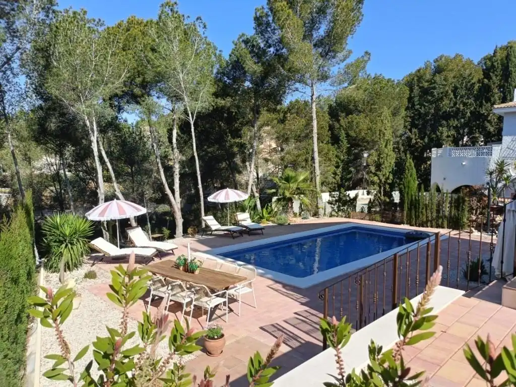 Piscina de Casa o chalet en venta en Pilar de la Horadada con Aire acondicionado, Calefacción y Jardín privado