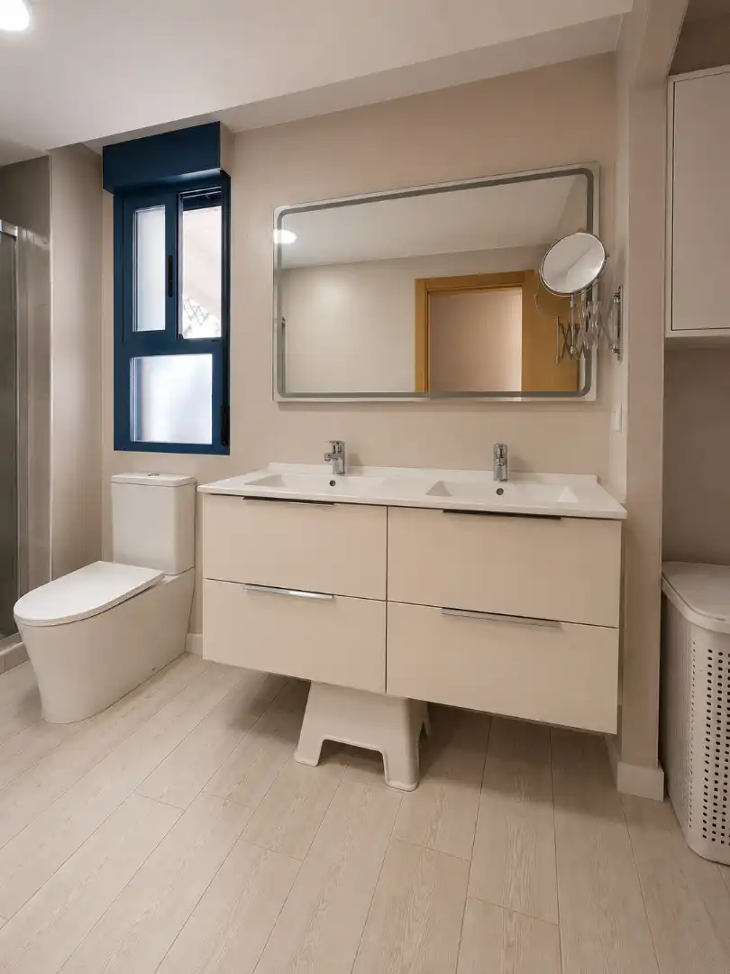 Badezimmer von Dachboden zum Verkauf in Moncofa mit Heizung, Terrasse und Abstellraum