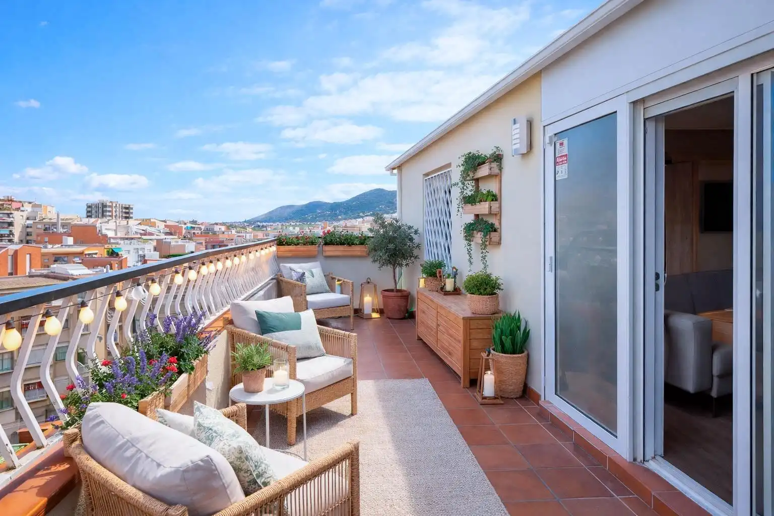 Terrassa de Àtic en venda en Barcelona amb Aire condicionat, Calefacció i Parquet