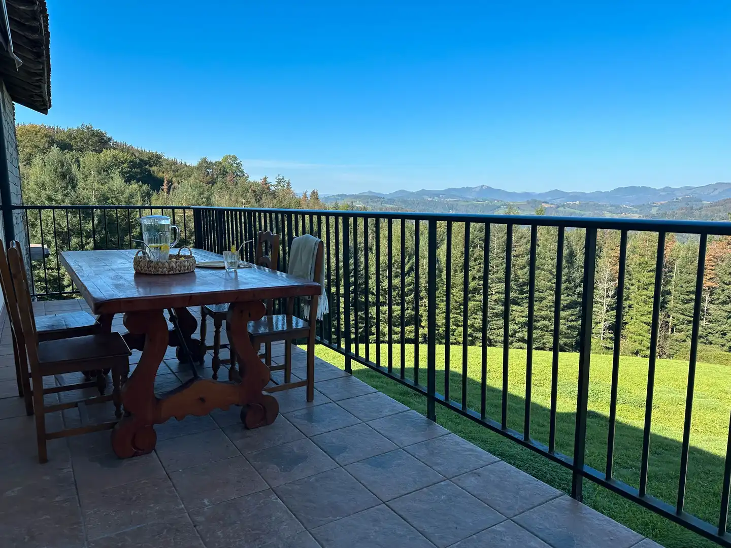 Terraza de Finca rústica en venta en Amezketa con Calefacción, Jardín privado y Terraza
