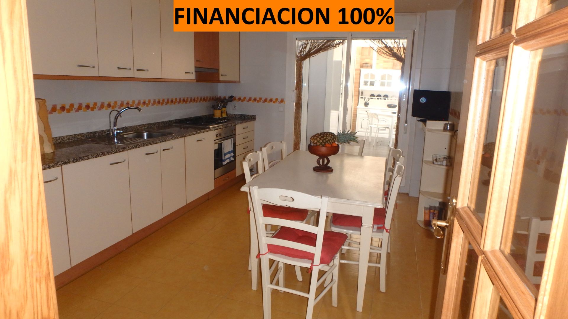 Cuina de Casa o xalet en venda en Cuarte de Huerva amb Calefacció, Terrassa i Traster