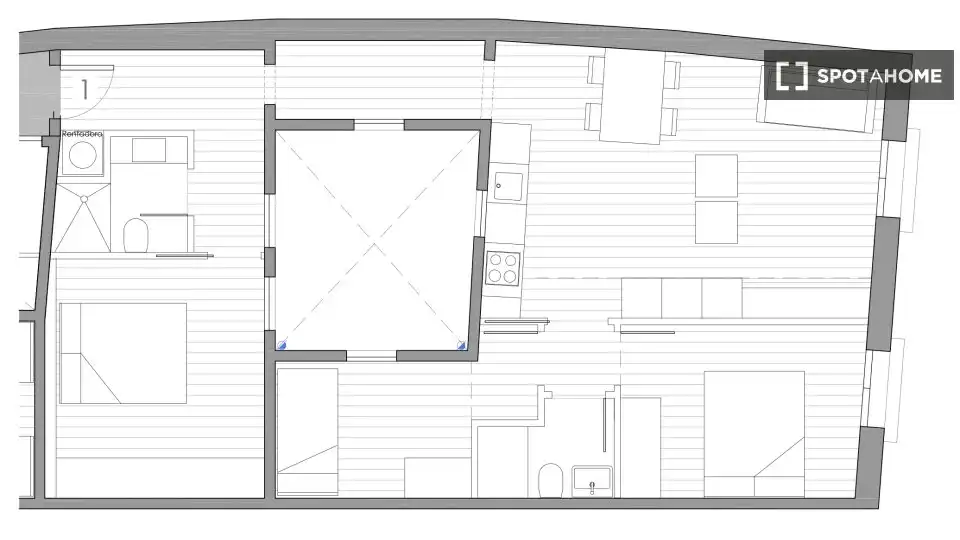 Appartamento con terrazza in affitto a Ciutat Vella, imagen 15