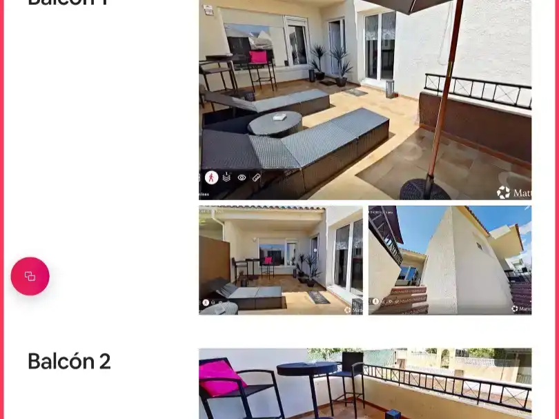 Terrasse von Wohnung zum Verkauf in La Nucia mit Klimaanlage und Balkon