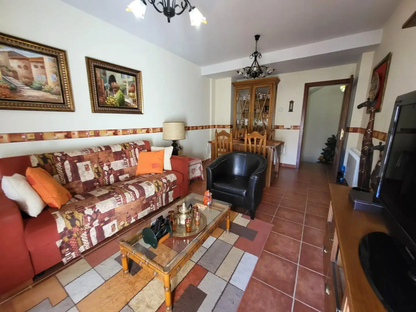 Sala de estar de Casa o chalet en venta en Ruidera con Aire acondicionado, Balcón y Piscina comunitaria