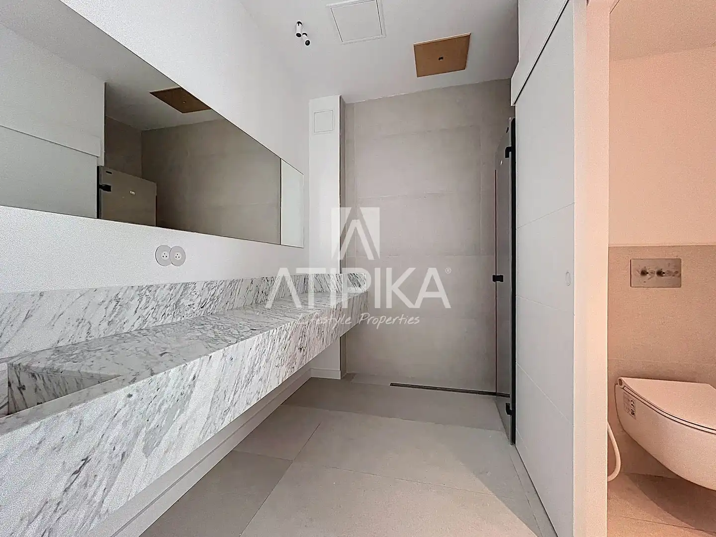 Bathroom of Houses for rent in Castelldefels  with Air Conditioner, Heating and Terrace